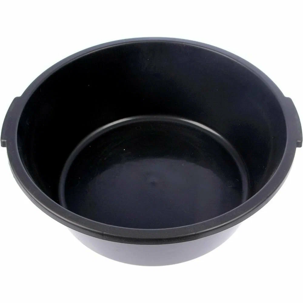 لگن پلاستیکی مشکی با ظرفیت بالا و کاربردی